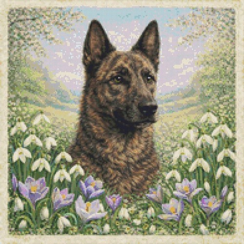 Dutch shepherd puppy - shepherd, in