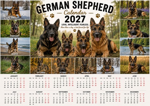 German shepherd 2027 wall - shepherd,