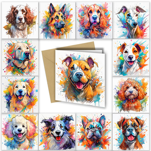 Dog puppy splash - splash, of
