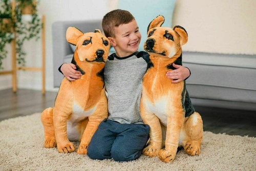 Large plush cuddly lying - large,