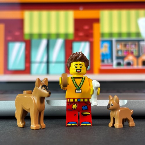 Lego city dog - city,