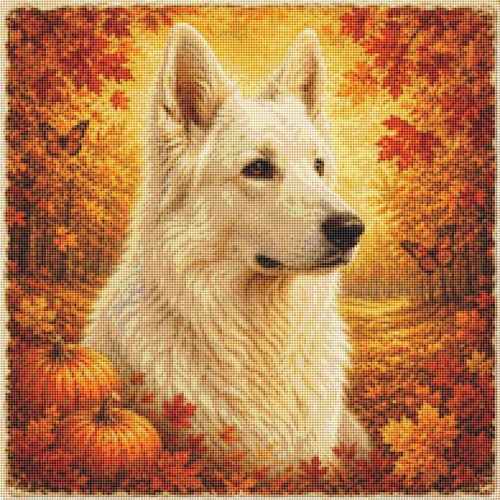 White swiss shepherd - shepherd, puppy