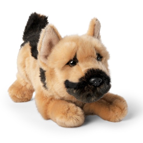 German shepherd puppy plush - german,