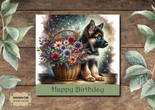 Dog 033 animal birthday - 033, card
