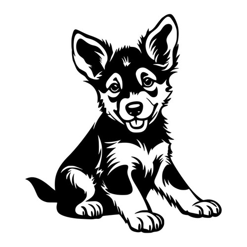 German shepherd puppy dog - puppy,