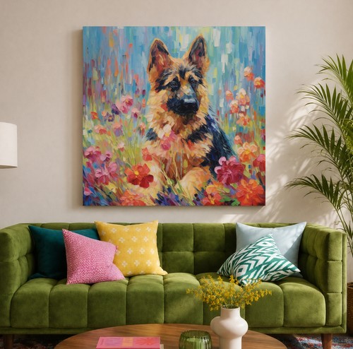 German shepherd puppy - shepherd,